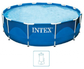 INTEX METAL FRAME POOLS Basen 305 x 76 cm 28202GN