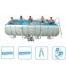 INTEX Prostokątny basen Ultra Frame Pool 549 x 274 x 132 cm, 28352GN