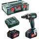 Metabo SSW 18 LTX 400 BL (18V/2x4,0 Ah) Klucz udarowy akumulatorowy 602205500