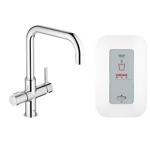 GROHE Red Duo Bateria kuchenna z boilerem 4 litry 30145000