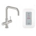 GROHE Red Duo Bateria kuchenna z boilerem 4 litry Supersteel 30145DC0