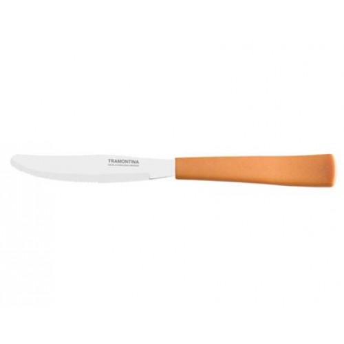 TRAMONTINA nóż stołowy 10 cm Paraty pomarańczowy 3023201044