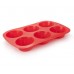 BANQUET Silikonowa forma do pieczenia muffinów RED Culinaria czerwona 31R12604139