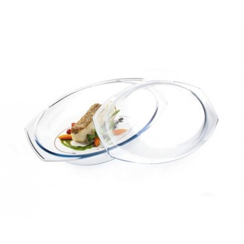 BANQUET Owalne naczynie żaroodporne z pokrywką 2,9 litra Casey 3500021