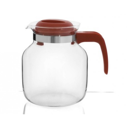 BANQUET Szklany dzbanek 1,5 Carla plastikowe wieczko 350024