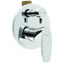 NOVASERVIS NOBLESS WAT Bateria wannowo-prysznicowa z przełącznikiem, chrom 39050R,0