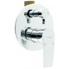 NOVASERVIS NOBLESS HEDA Bateria wannowo-prysznicowa z przełącznikiem, chrom 40050R,0