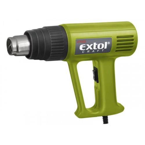 EXTOL CRAFT opalarka 2000/1000W, z walizką 411022