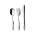 BANQUET 3-częściowy zestaw sztućców dla dzieci ANIMALS stal polerowana 41WF8503PCS
