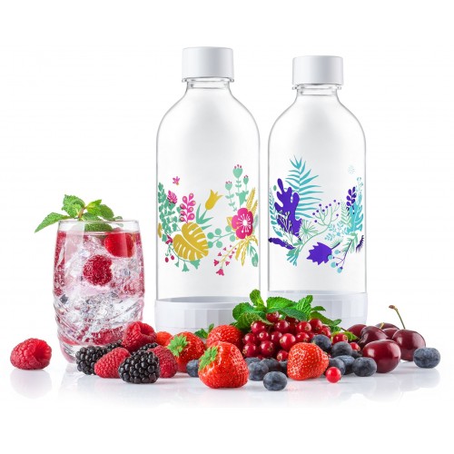SODASTREAM Butelka Jet 2 x 1l Rośliny 42002644