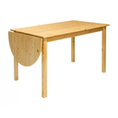 VETRO-PLUS Stół z mozliwością rozłożenia, sosna 42E1105