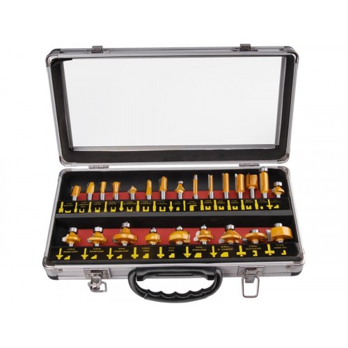 EXTOL PREMIUM Frezy do drewna widiowe, zestaw 24szt 44039 EXTOL PREMIUM Frezy do drewna widiowe, zestaw 24szt 44039