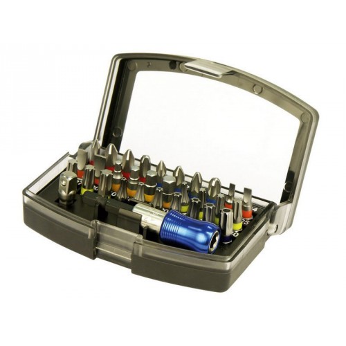 KITO zestaw bitów, 1/4" × 25 mm, S2, 32 szt. 4830500