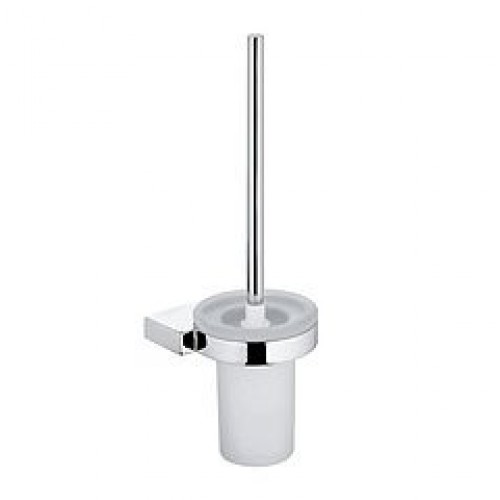 KLUDI A-Xes zestaw ze szczotką do WC, szkło/chrom 4897405