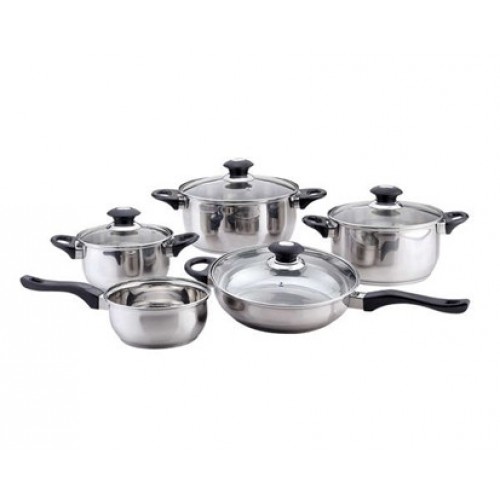 BANQUET 9 częściowy zestaw garnków ze stali nierdzewnej Magnis 48HF126509MA