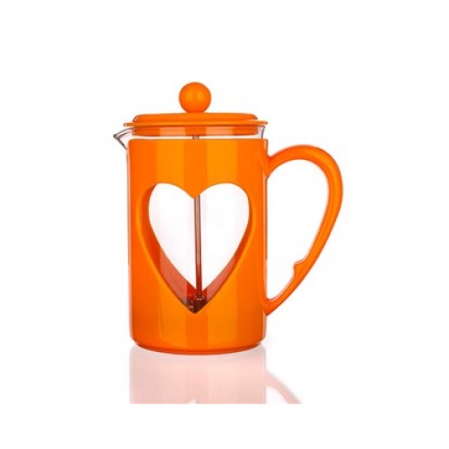 BANQUET Dzbanek do kawy Darby 800ml pomarańczowy 49B040O