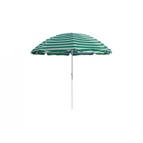 HAPPY GREEN Parasol plażowy 230 cm, zielone paski 50XT2205GS HAPPY GREEN Parasol plażowy 230 cm, zielone paski 50XT2205GS