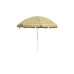 HAPPY GREEN Parasol plażowy 230 cm, żółte paski 50XT2205YS