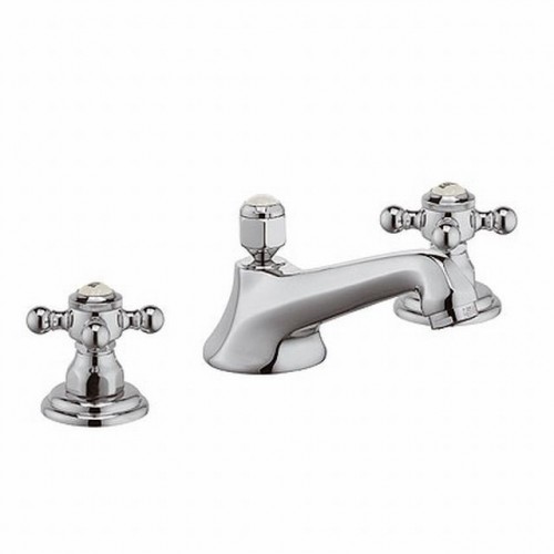 KLUDI ADLON Bateria umywalkowa 3-otworowa chrom 510460520 KLUDI ADLON Bateria umywalkowa 3-otworowa chrom 510460520