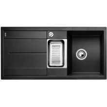 BLANCO METRA 6 S Silgranit zlewozmywak antracyt z korkiem automatycznym, 513053