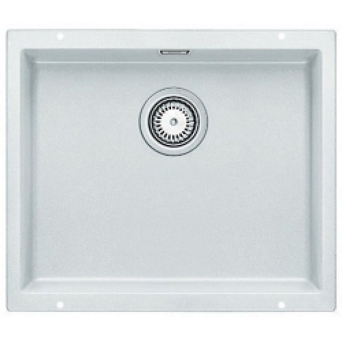 BLANCO SUBLINE 500-U Silgranit® zlewozmywak biały 518567