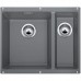 BLANCO SUBLINE 340/160-U Silgranit® zlewozmywak alumetalik 518583