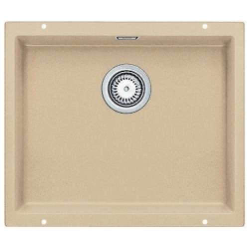 BLANCO SUBLINE 500-U Silgranit® zlewozmywak szampan 518569