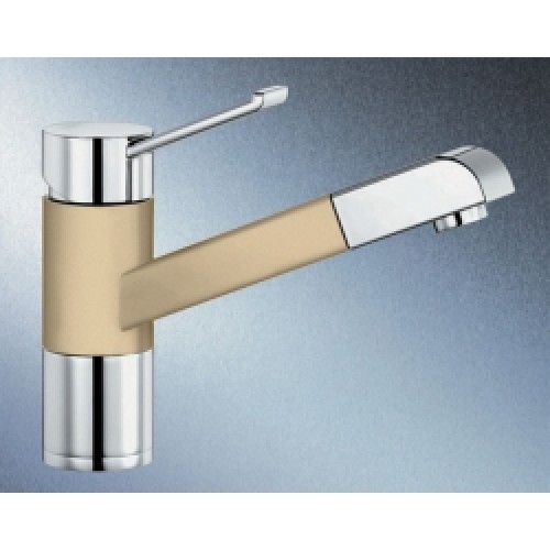 BLANCO ZENOS-S Silgranit®Look bateria kuchenna szampan/chrom 517824