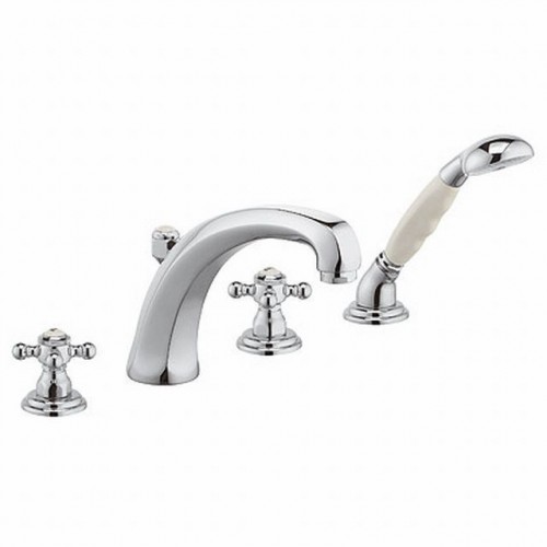 KLUDI ADLON Bateria wannowo-natryskowa 4-otworowa mosiądz 515244520