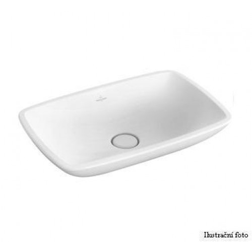 Villeroy & Boch Loop&Friends Umywalka nabaltowa bez przelewu 585x380 mm, Weiss Alpin Ceram Villeroy & Boch Loop&Friends Umywalka nabaltowa bez przelewu 585x380 mm, Weiss Alpin Ceram