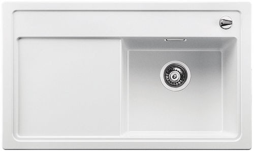 BLANCO ZENAR 45 S Silgranit® zlewozmywak biały prawy z korkiem automatycznym 516662