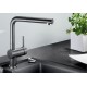 BLANCO LINUS-S Silgranit® bateria kuchenna antracyt 516688