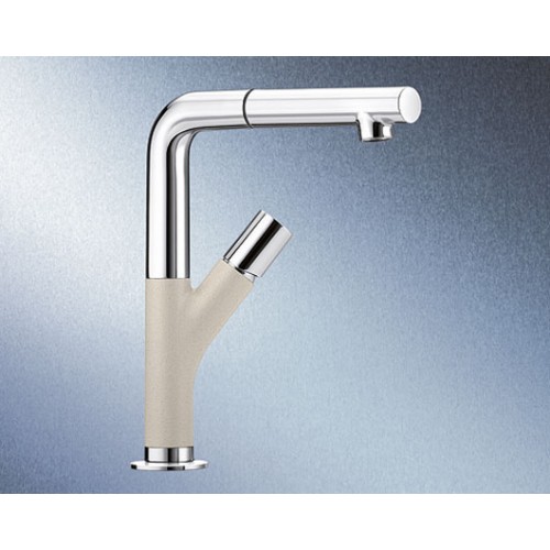 BLANCO Yovis-S SILGRANIT®-Look bateria kuchenna chrom/piasek 518298 BLANCO Yovis-S SILGRANIT®-Look bateria kuchenna chrom/piasek 518298