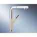 BLANCO Yovis-S SILGRANIT®-Look bateria kuchenna chrom/piasek 518298
