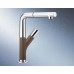 BLANCO Yovis-S SILGRANIT®-Look bateria kuchenna chrom/kawa 518299