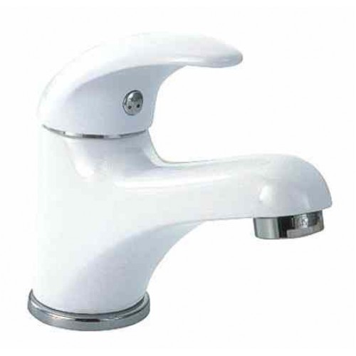 FERRO Bateria umywalkowa Metalia, bez ujścia bialy-chrom 55001/1,1