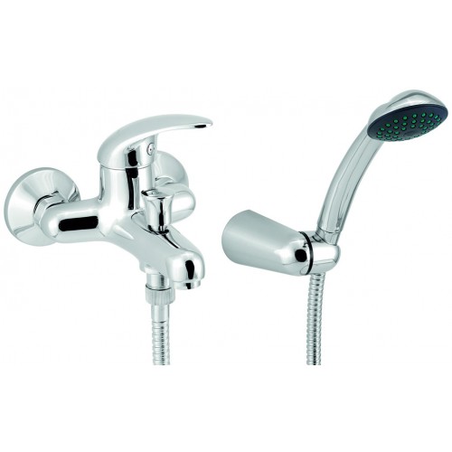 FERRO METALIA bateria wannowa ścienna 100mm chrom 55024,0 FERRO METALIA bateria wannowa ścienna 100mm chrom 55024,0