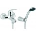 FERRO METALIA bateria wannowa ścienna 100mm chrom 55024,0