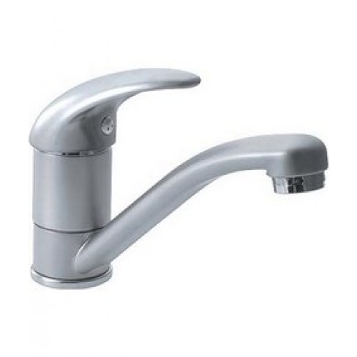 FERRO Bateria umywalkowo/zlewozmywakowa stojąca z obrotową wylewką satin-chrom 55096,9 FERRO Bateria umywalkowo/zlewozmywakowa stojąca z obrotową wylewką satin-chrom 55096,9