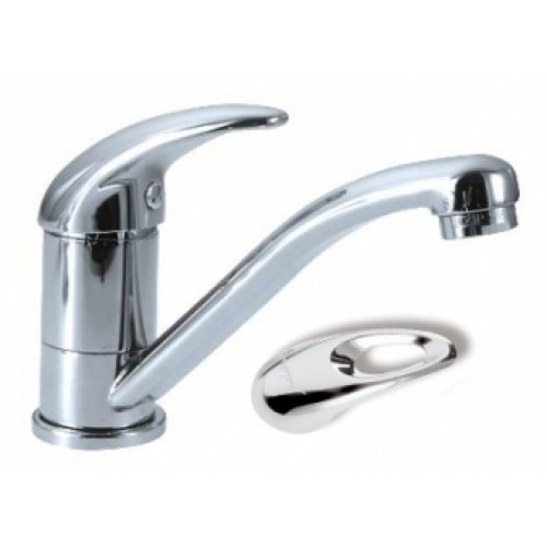 FERRO Bateria umywalkowo/zlewozmywakowa stojąca z obrotową wylewką chrom/otwór 55196,0