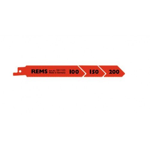 REMS Brzeszczot uniwersalny 5 szt 150 mm do metalu >3 mm 561103
