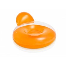INTEX Lounge Pillow-Back Fotel do pływania z oparciem, pomarańczowy 158889EU