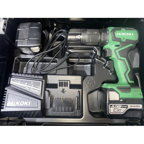 HiKOKI (Hitachi) DS18DDWPZ Akumulatorowa wiertarko wkrętarka 2x 5 Ah, Hitbox