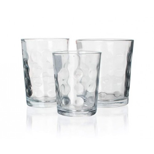 BANQUET 18 częściowy zestaw szklanek Bubbles 59AC18T183