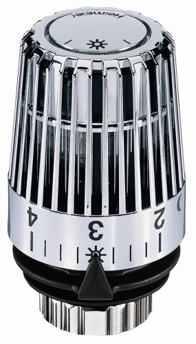 HEIMEIER Głowica termostatyczna K z czujnikiem, chromowana 6000-00.501