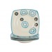 VETRO-PLUS 4 częściowy zestaw głębokich talerzy COLORÉ 21 cm niebieski 602102SQSPB