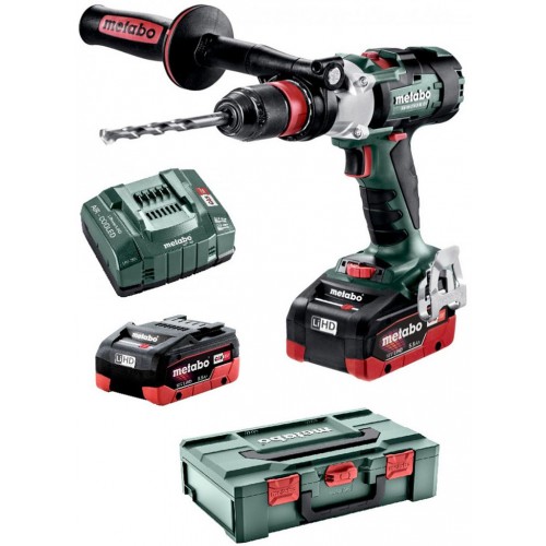 Metabo 602357660 SB 18 LTX-3 BL Q I Akumulatorowe wiertarki udarowe 2X5.5 Ah, MetaBOX