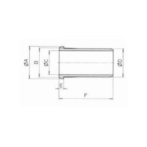 Hawle tuleja podporowa ISO 6031, POM, do gazociągów, 40 mm, 603104000001