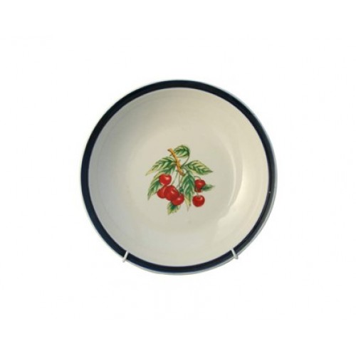 VETRO-PLUS talerz głęboki 22cm czereśnie 6096003D2 VETRO-PLUS talerz głęboki 22cm czereśnie 6096003D2
