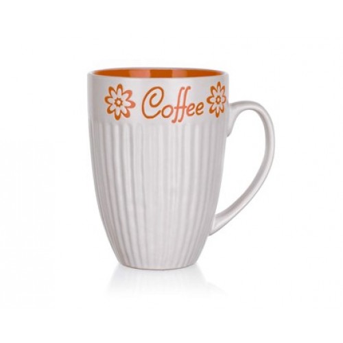 BANQUET Kubek Coffee pomarańczowy 340 ml 60HH1273315OR BANQUET Kubek Coffee pomarańczowy 340 ml 60HH1273315OR